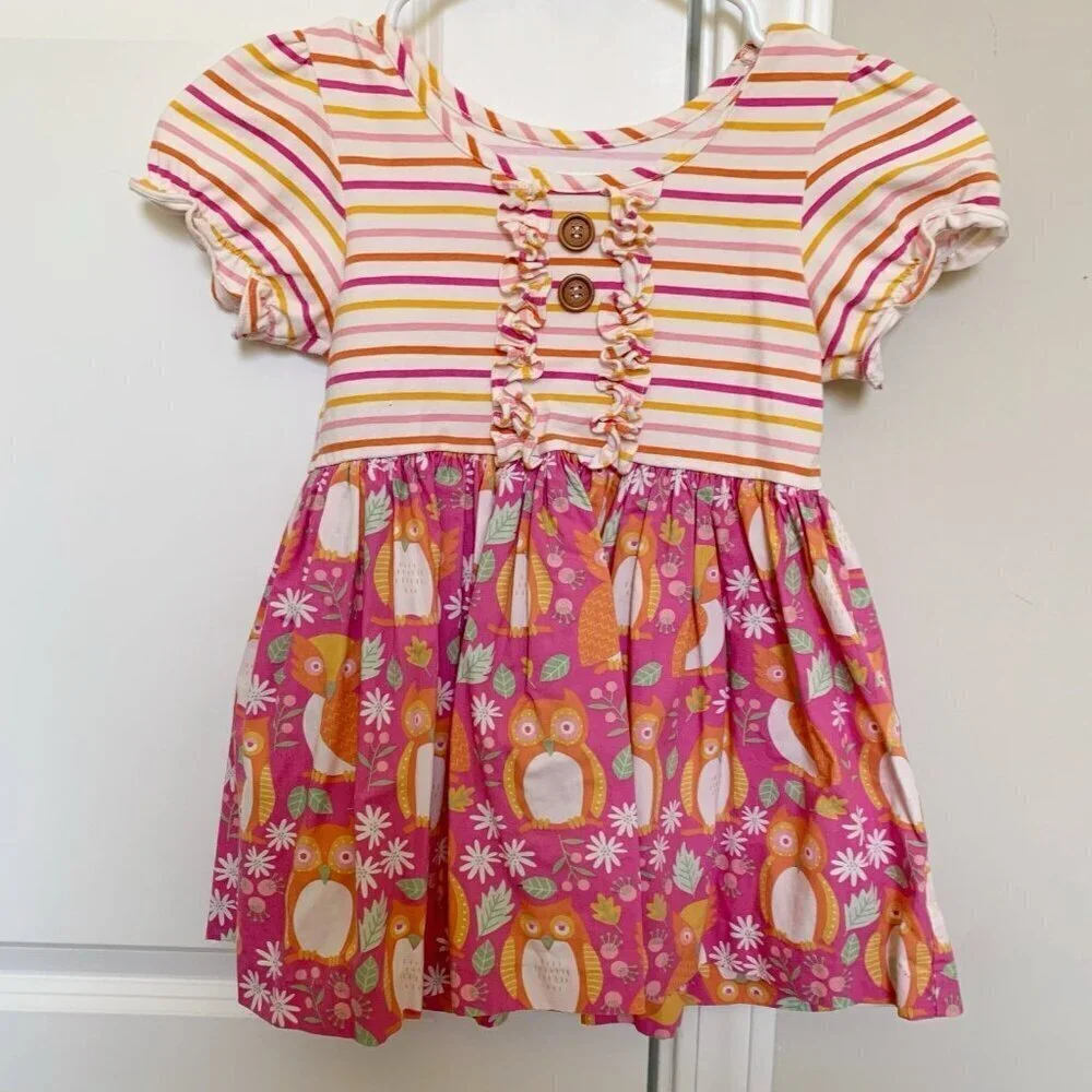 Eleanor Rose Girl Top and  Leggings set 6 years